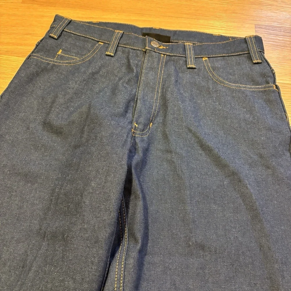 NWT Workrite FR Westex Indigo Jeans Mens 32x30 CAT 2/2112 Rigid Denim Workwear - Picture 3 of 12